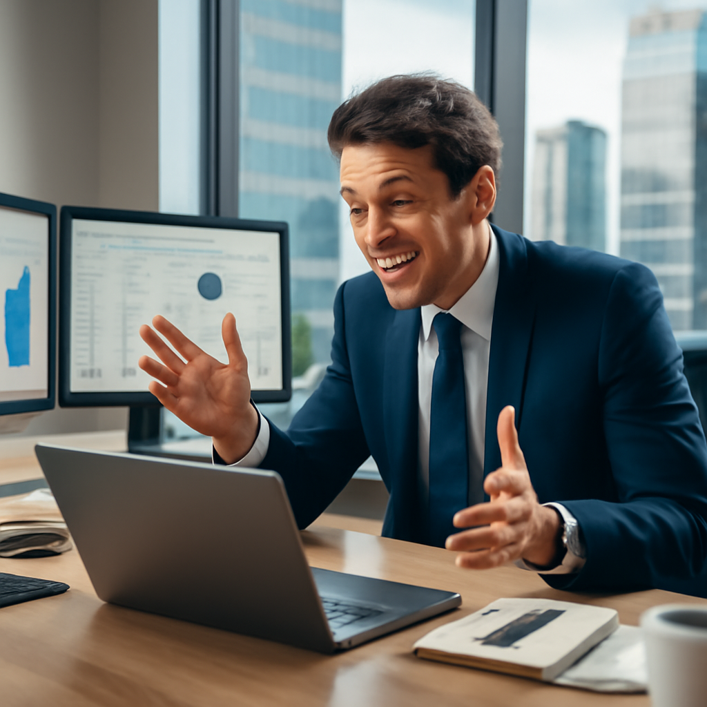 A Day in the Life of a Sales Executive